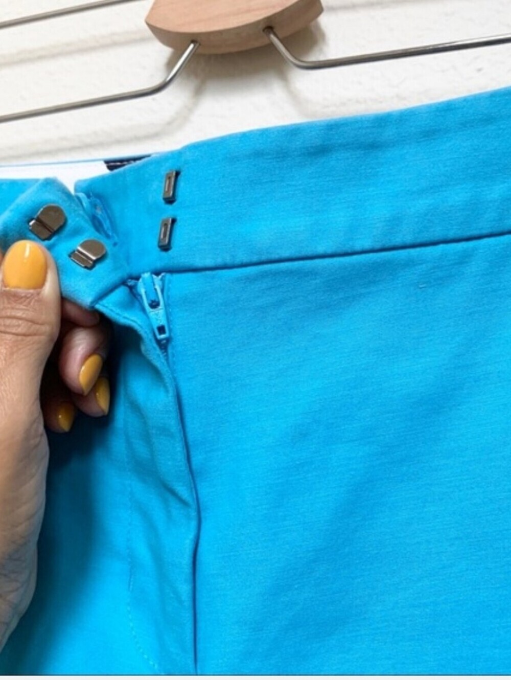 Boden Womens Blue Cotton Richmond Sail Blue Bermuda Chino Preppy Shorts. Sz 6 - Picture 5 of 8